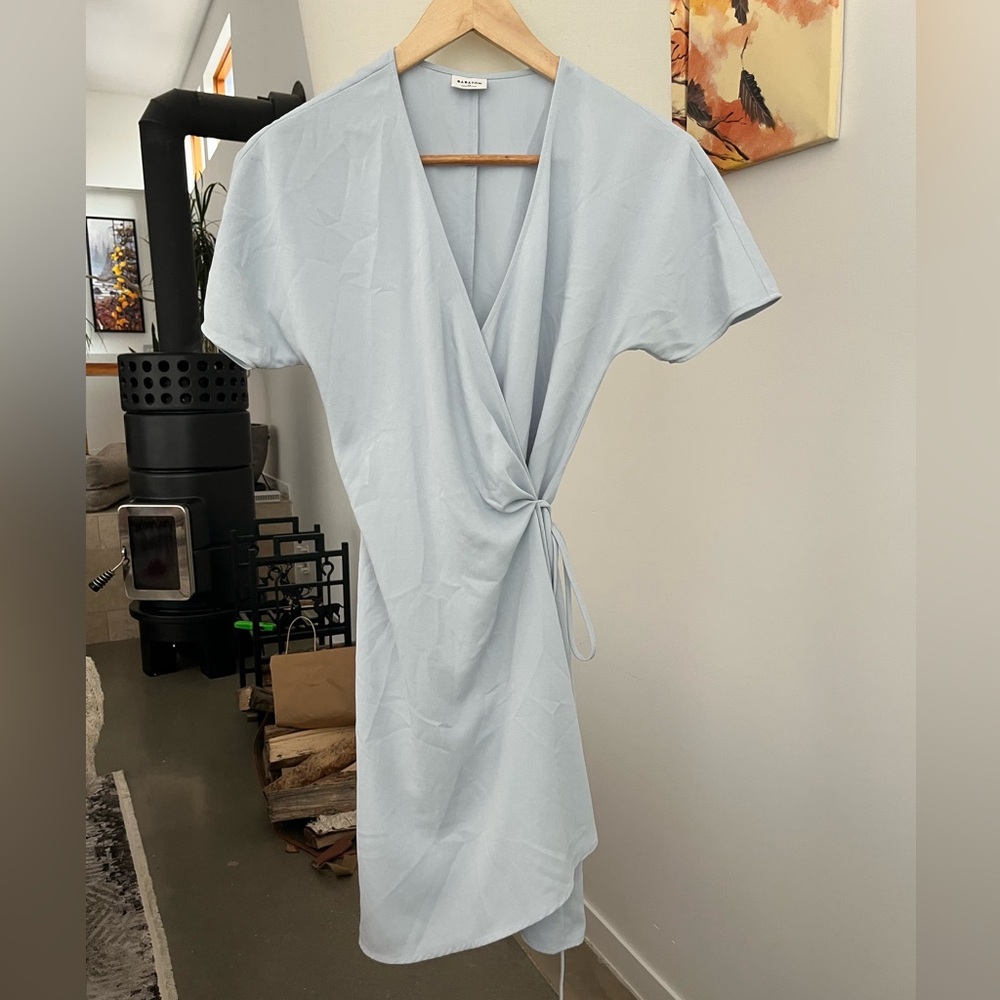Aritzia Babaton Wrap Dress